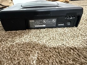Sega Saturn Console With Game Powers On