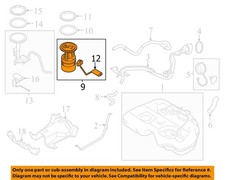 NISSAN OEM 09-14 Murano Fuel System Fuel System Components-Fuel Pump 170401AA0C