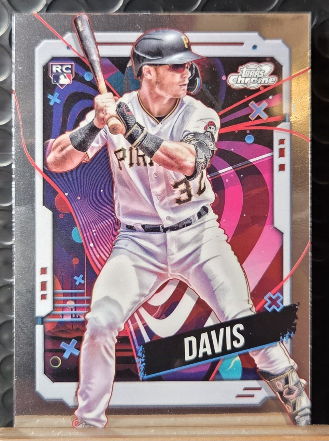 HENRY DAVIS RC | 2024 Topps Chrome Cosmic | Card #100 | Pittsburgh Pirates