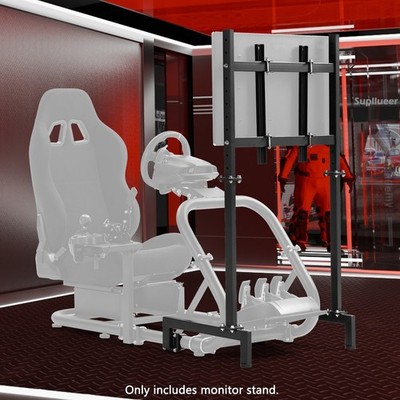 Supllueer Racing Simulator Display Halterung  Monitorständer für Rundrohrständer
