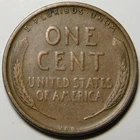 1909 VDB Lincoln Wheat Cent Penny Cleaned F-VF  "Actual Coin Pictured"