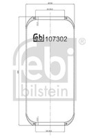 Federbalg Luftfederung Febi Bilstein 107302 FüR Stralis Iveco Eurotech MH MP WAY