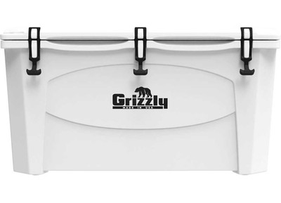 Grizzly Coolers 4400030 100-Quart Cooler White
