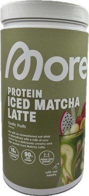 Protein Iced Matcha Latte 500g   Exotic Fruits  - MHD 30.04.2027