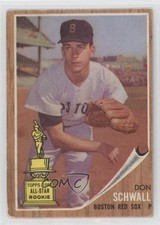 1962 Topps Don Schwall #35 0l4h