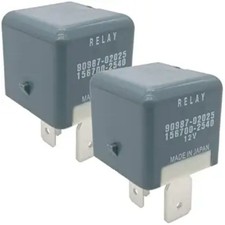 2-Pack 90987-02025  156700-2540 Relay   80A 12VDC 4-Pin SPST Automotive Relay