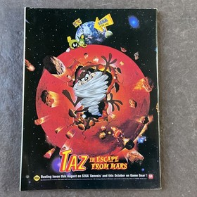 Vintage Sega Visions Video Game Magazine August/September 1994 Fahrenheit 32X