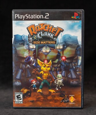 Ratchet & Clank: Size Matters (Sony PlayStation 2, 2007) CIB, Black Label, PS2