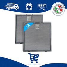 2 Filtri Alluminio Antigrasso Cappa Falmec 235x245x8mm High Performance Filter