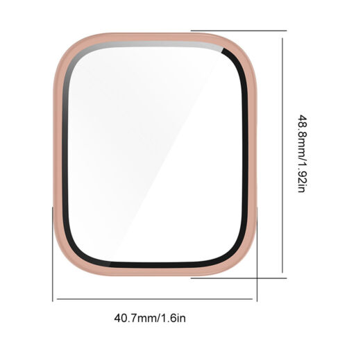 Glass Cases Anti-Scratch Full Protective Cover Bumpers for Amazfit Bip 5 Unity - Zdjęcie 10 z 18