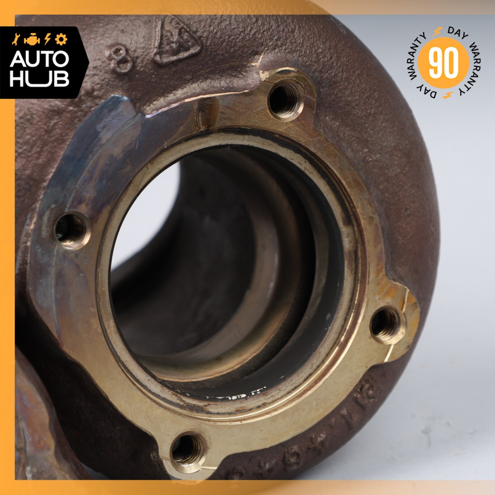 09-18 Bentley Continental GTC Turbocharger Exhaust Housing Right Side OEM 59k