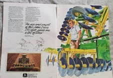 John Deere 230 Disc Print Ad 1970's
