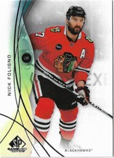 2024-25 UPPER DECK SP GAME USED HOCKEY #71 NICK FOLIGNO CHICAGO