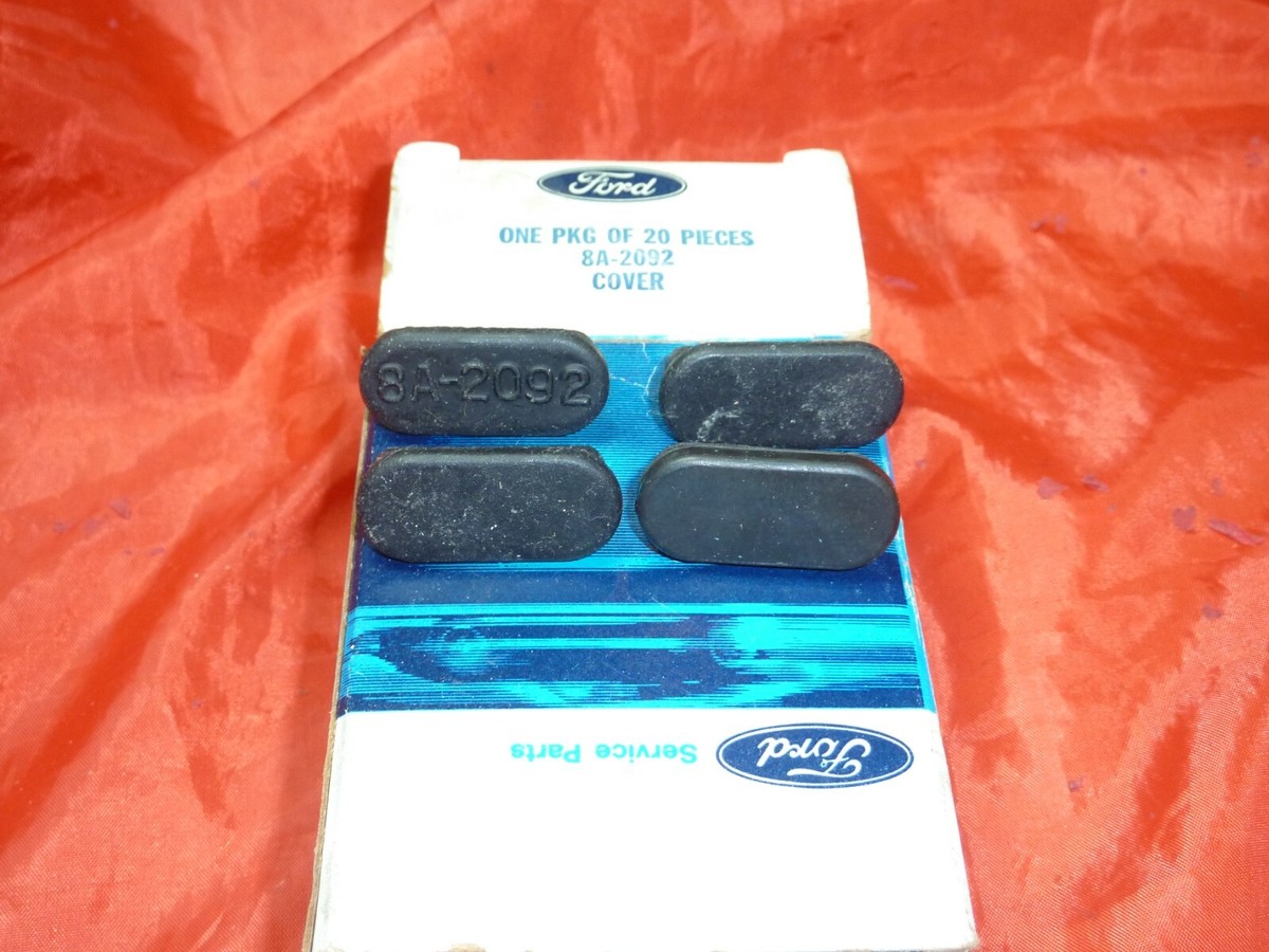 Drum Brake Adjustment Hole Plug set of 4pcs 8A2092 Ford Original