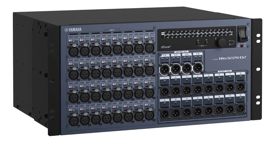 YAMAHA Rio3224-D2 I/O rack analog 32-Input /16-Output - Image 3 of 4