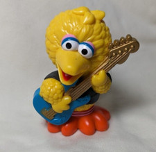 Big Bird Rock Band Pvc Figure Sesame Street Hasbro Preschool Guitar 3 inch