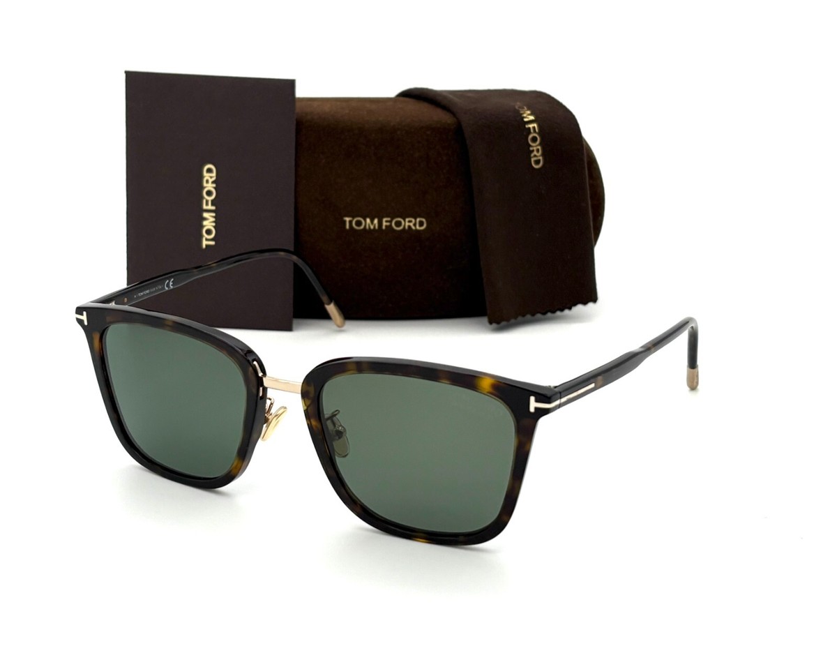 Tom Ford FT0949 52R Havana / Green Polarized 55mm Sunglasses  display picture 3