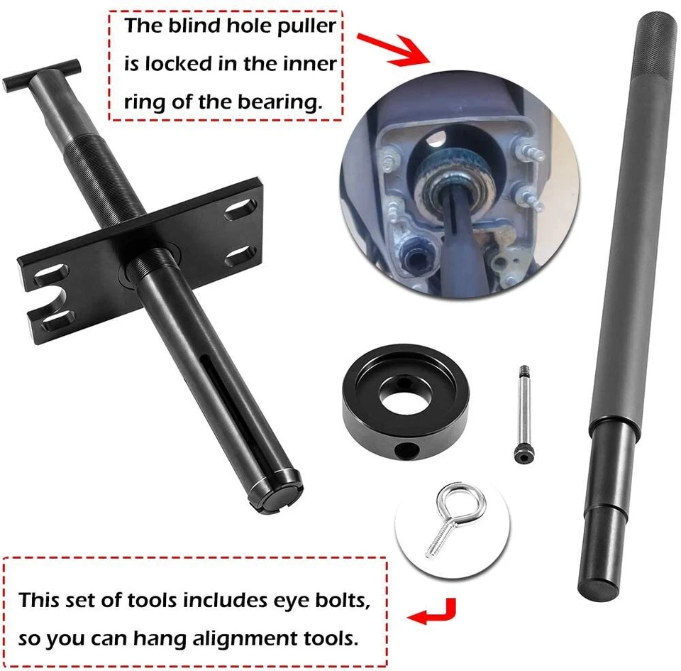 Abzieher und Lagereinbau und Ausrichtungswerkzeug für Mercruiser Alpha Alpha 1 - Bild 4 von 4