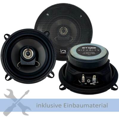 Hifonics Lautsprecher STX-52 300W 130 mm 2 Wege Koax für Mitsubishi Spacestar