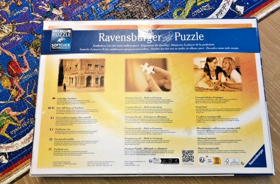 Ravensburger Constellations Astrology Stars 2000 Pc 29X38 Jigsaw Puzzle 174409 - Image 2 of 4