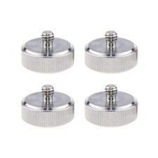 4x CAMVATE Stainless Tripod Thread Screw Mount 1/4" Male to 3/8" Female Adapter