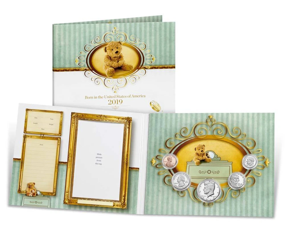 2019 S US MINT BIRTH SET (19RD) BIRTHDAY GIFT 5 COIN PROOF SET Official Issue - Image 2 of 4