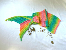 Hand Crocheted Children's Mermaid Blanket
