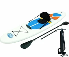 Bestway Hydro-Force White Cap Inflatable SUP Stand Up Paddle Board (Open Box)