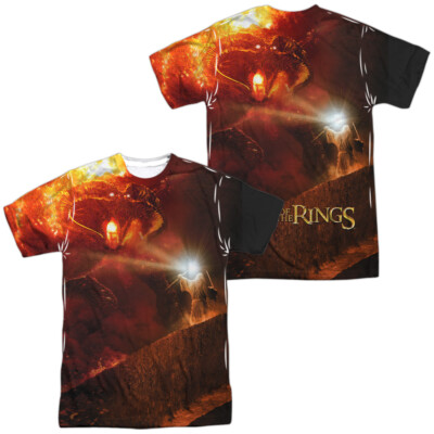 Lord Of The Rings ''No Passing'' Dye Sublimation T-Shirt