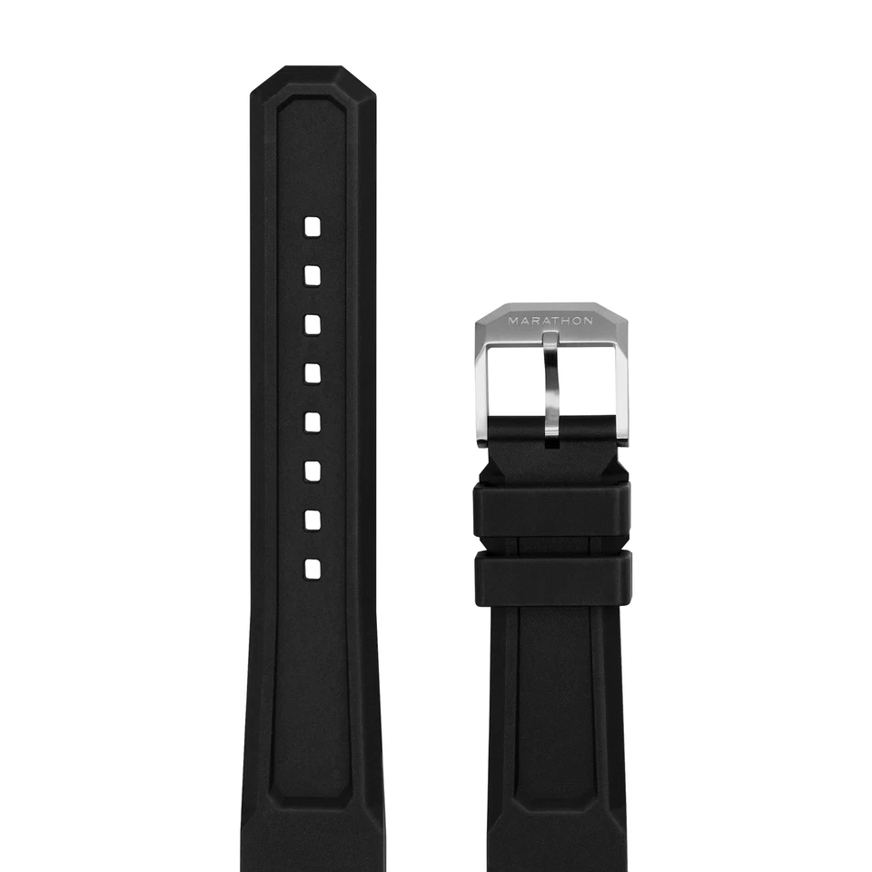 Marathon 3 piece Watch Strap System - 20mm - Swiss Made - FKM Rubber NEW - Image 2 of 4
