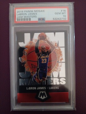 2019 Panini Mosaic Jam Masters #16 - LeBRON JAMES - PSA 10 | eBay