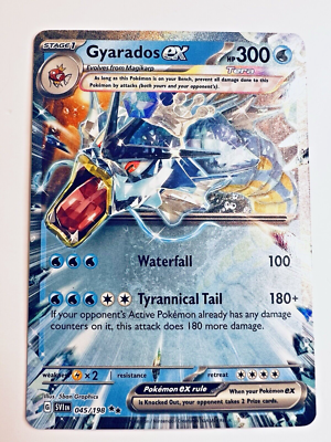 Gyarados ex 045/198 NM Scarlet and Violet Base Set Pokemon