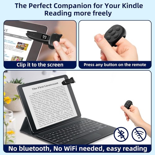 Remote Control Page Turner for Kindle Page Turner Clicker for iPad Android☑ - Picture 4 of 9