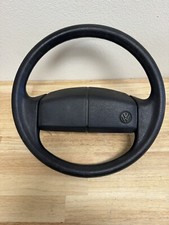 Volante negro con almohadilla de bocina OEM 191419091K para VW Volkswagen Golf Jetta