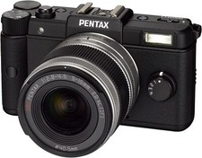 PENTAX PENTAXQ02LKBK Mirrorless SLR Q 02 Zoom Lens Kit, Black, Q Mount