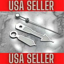 Silver "CLASSIC SKX" Hands Fits NH35,NH36,7s26,7s36 SKX007. Green luminous