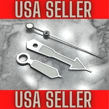 Silver "CLASSIC SKX" Hands Fits NH35,NH36,7s26,7s36 SKX007. Green luminous