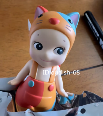 Secret Orange Cat Authentic Sonny Angel Cat Life Series Mini