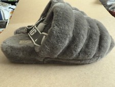 UGG Fluff Yeah Grey US11 UK9 - Excellent Used Condition - Very Clean