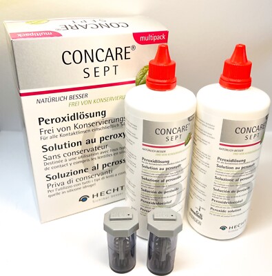 Concare Sept für 6 Mon. ohne Konservierungsstoff für alle Linsen Neu vom Optiker