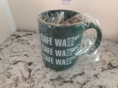 Cafe Wall Street Mug, Money Green