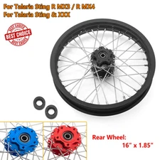 16"x1.85 Spoked Rear Wheel Rim Hub 3 Colors For Talaria Sting XXX(X3) MX3 MX4