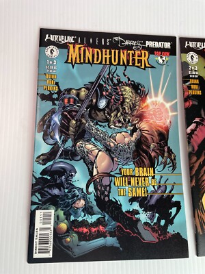Witchblade Aliens Darkness Predator Mindhunter #1-3 Comic Lot 2000