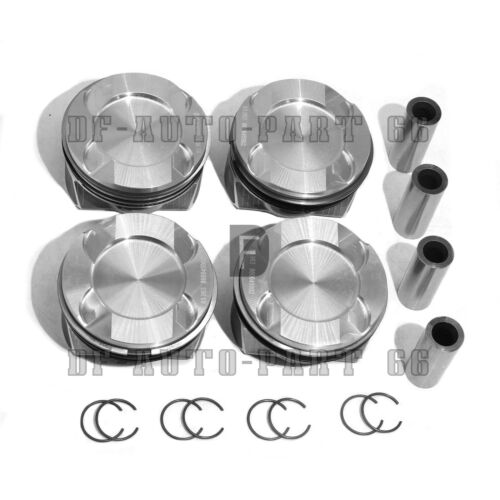 4x Pistons Rings Φ84mm/CR 10:1 For BMW 328i 428i X3 F30 F10 N20B20A 2.0T - Picture 3 of 6