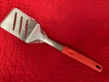 Bbq Barbeque Spatula Turner Stainless Steel Rubber Grip 16" Char-broil New