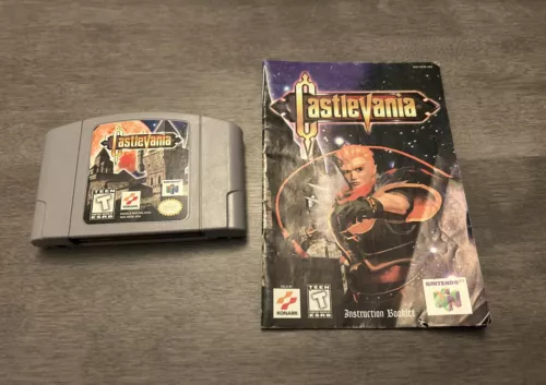 N64 Castlevania (Nintendo, 1999) with Manual Tested