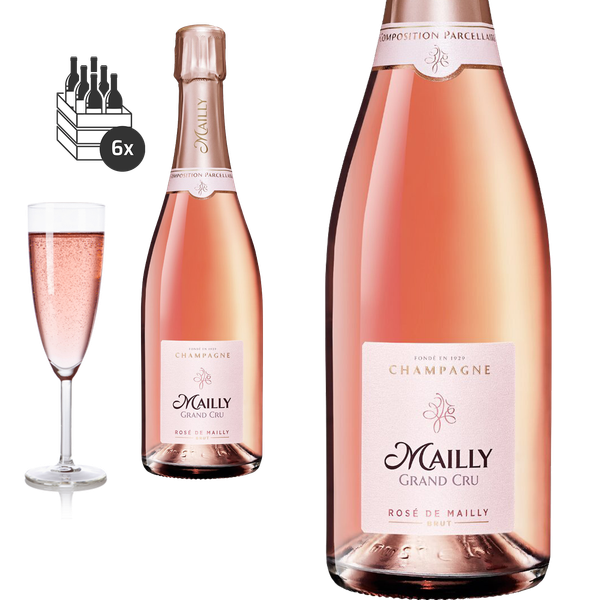 6Er Karton Champagne Mailly Grand Cru Brut Rosé (6 X 0.75 L)-image