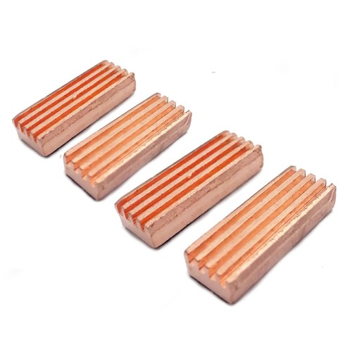 EC360® COPPER 4-Pack VGA-RAM Kupfer Kühler (22 x 8 x 5 mm) SelbstklebendHeatsink - Bild 3 von 3