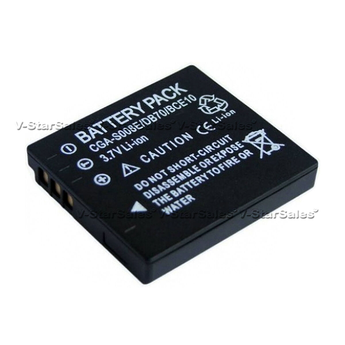 Ga op pad licentie versnelling DMW-BCE10 DMWBCE10 Battery for Panasonic Lumix DMC-FS3 FS5 FS20 FX30 FX33 |  eBay