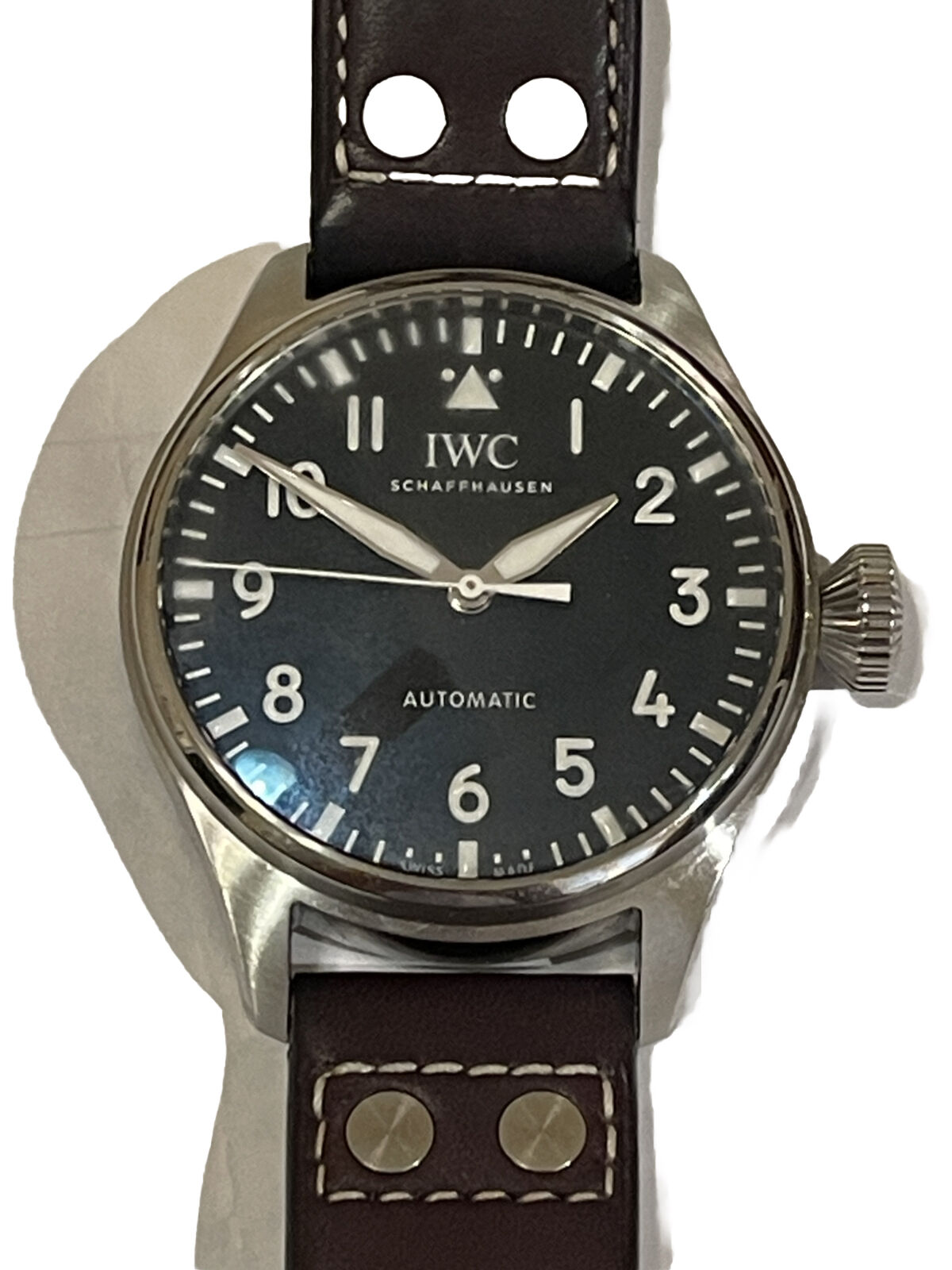 IWC Big Pilot' 43  Men's Black Dial Watch